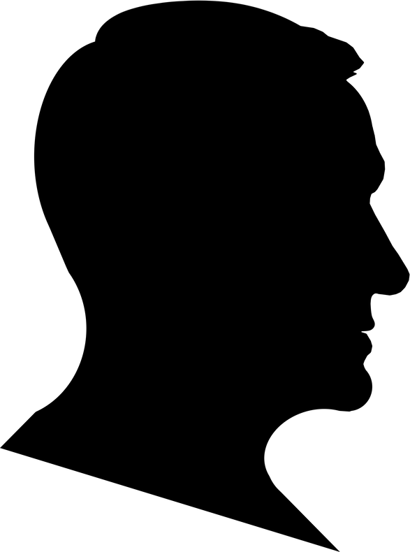 Man's Head Silhouette